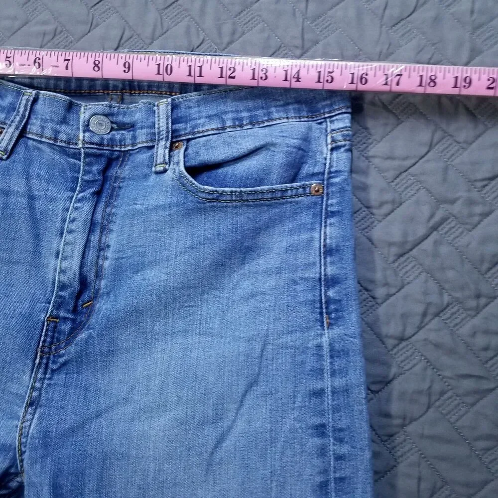 Levis Jeans Mens 33X30 Blue 510 Slim Straight‎ Dark Wash American Denim Workwear